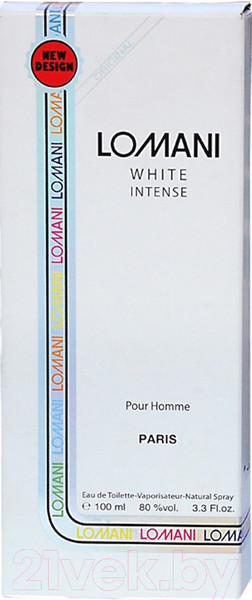 Изображение товара Туалетная вода Lomani White Intense (100мл)