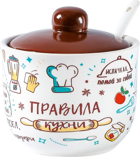 Изображение товара Сахарница Appetite Правила кухни ZFC045-11