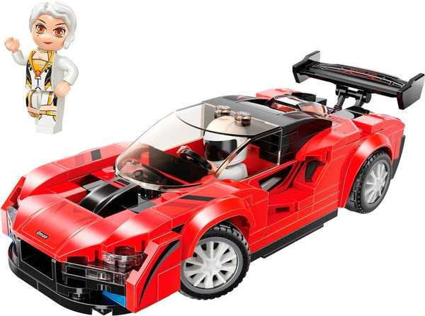 Изображение товара Конструктор инерционный Qman Гоночная машина / 14012q