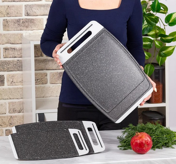 Изображение товара Разделочная доска Idea Хеви / М 1565 (черный камень)