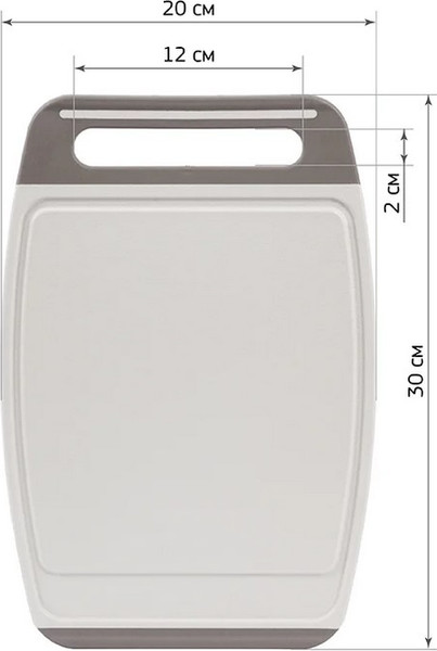 Изображение товара Разделочная доска Idea Хеви / М 1565 (черный камень)