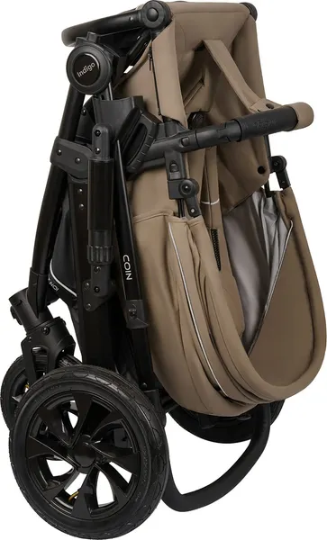Изображение товара Детская универсальная коляска INDIGO Coin 2в1 (темно-бежевый)