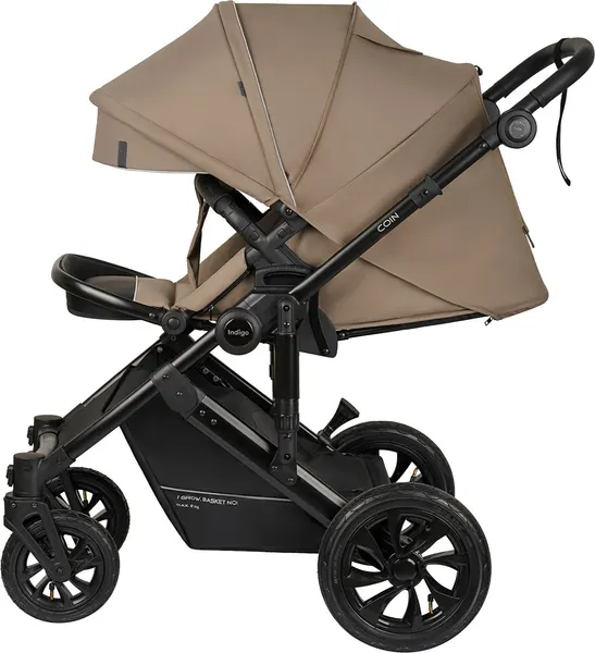 Изображение товара Детская универсальная коляска INDIGO Coin 2в1 (темно-бежевый)