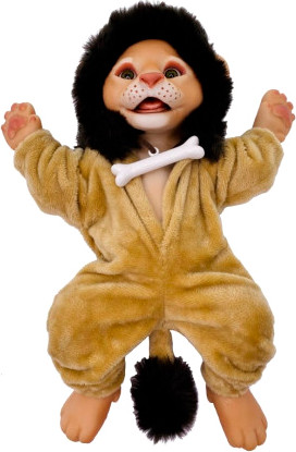 Изображение товара Аксессуар для куклы Magic Manufactory Magic Animals Комбинезон Сочные джунгли (бежевый)