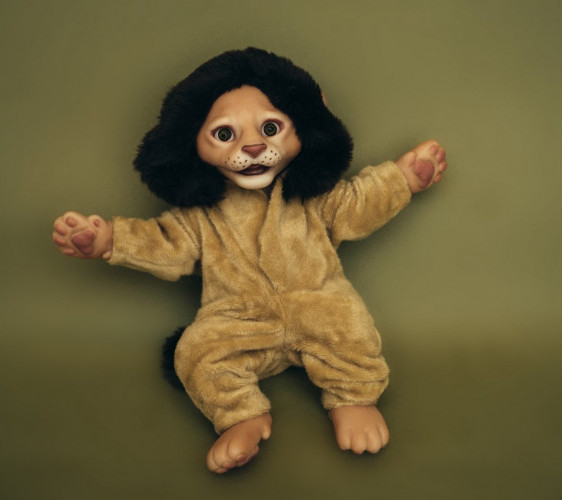 Изображение товара Аксессуар для куклы Magic Manufactory Magic Animals Комбинезон Сочные джунгли (бежевый)