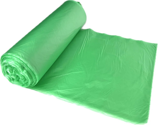 Изображение товара Пакеты для мусора EuroHouse Биоразлагаемые 30л / ЕВ 9078 (30шт, зеленый)