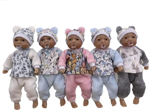 Изображение товара Аксессуар для куклы Magic Manufactory Костюм Маленькие мишки (бежевый)