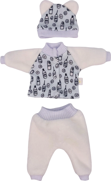 Изображение товара Аксессуар для куклы Magic Manufactory Костюм Маленькие мишки (бежевый)