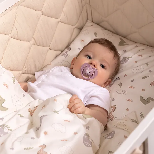 Изображение товара Бортик в кроватку Perina Slim / СБ.120-SM.04 (бежевый)