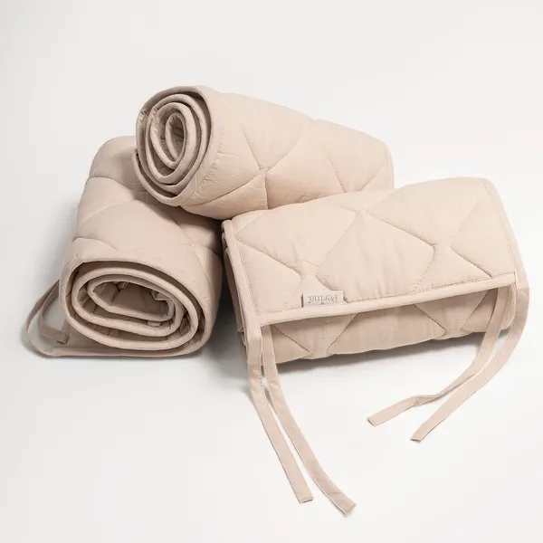 Изображение товара Бортик в кроватку Perina Slim / СБ.120-SM.04 (бежевый)