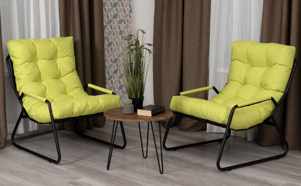 Изображение товара Кресло мягкое Tetchair Ergo (лайм)