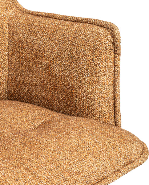 Изображение товара Кресло мягкое Tetchair Lutz (велюр/букле, VT shape amber)
