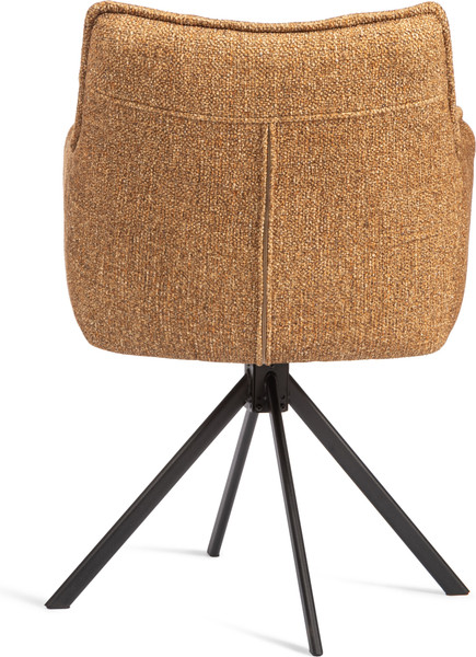 Изображение товара Кресло мягкое Tetchair Lutz (велюр/букле, VT shape amber)