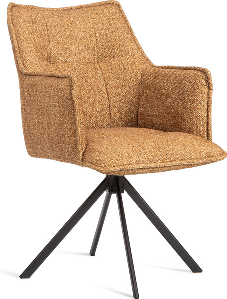 Изображение товара Кресло мягкое Tetchair Lutz (велюр/букле, VT shape amber)