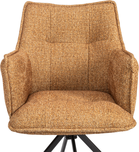 Изображение товара Кресло мягкое Tetchair Lutz (велюр/букле, VT shape amber)