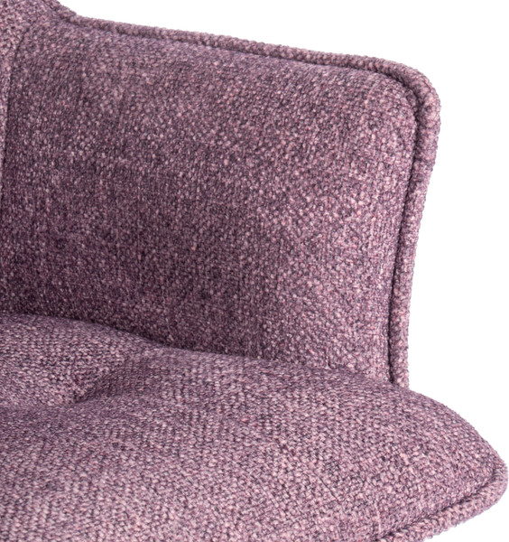 Изображение товара Кресло мягкое Tetchair  Lutz (велюр/букле, VT shape wood rose)