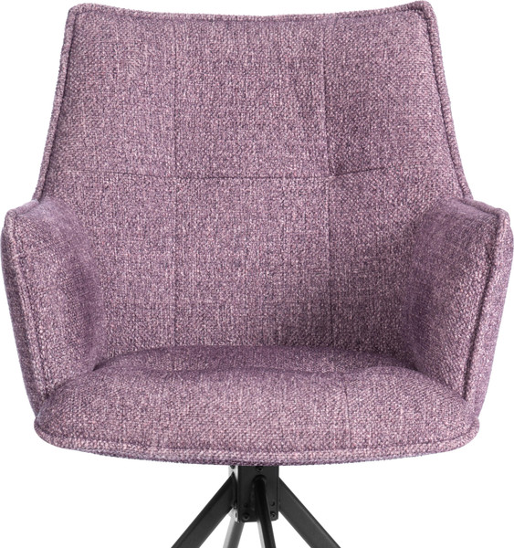 Изображение товара Кресло мягкое Tetchair  Lutz (велюр/букле, VT shape wood rose)