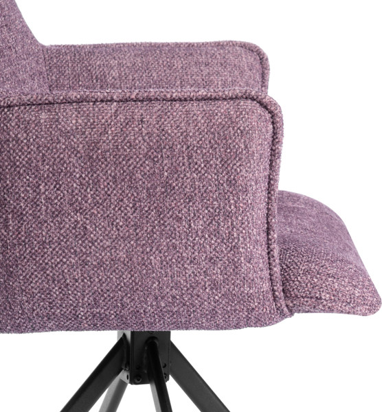 Изображение товара Кресло мягкое Tetchair  Lutz (велюр/букле, VT shape wood rose)