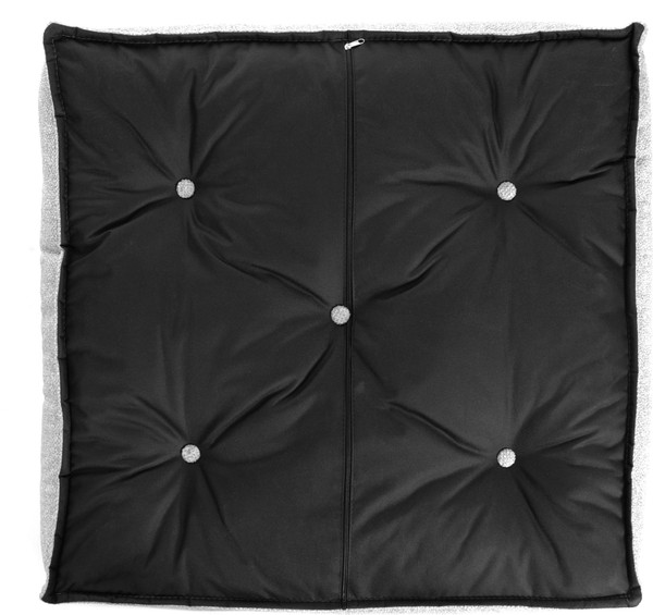 Изображение товара Модуль мягкий Tetchair Miracle (велюр/букле, VT shape silver)