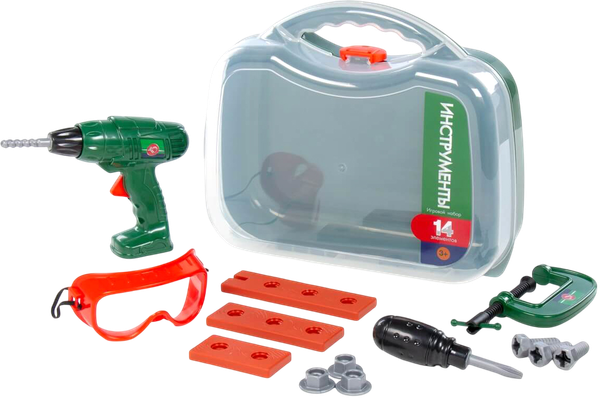 Изображение товара Набор инструментов игрушечный Полесье №59 / 92810