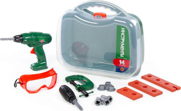 Изображение товара Набор инструментов игрушечный Полесье №59 / 92810