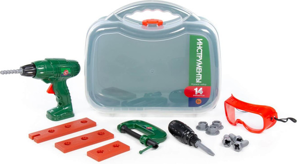 Изображение товара Набор инструментов игрушечный Полесье №59 / 92810