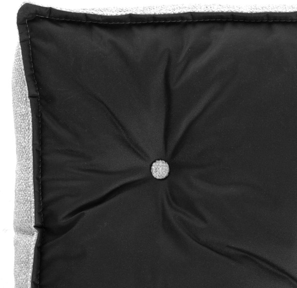 Изображение товара Модуль мягкий Tetchair Miracle угловой (велюр/букле, VT shape silver)