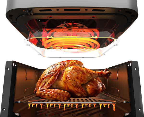 Изображение товара Аэрогриль Vitek VT-AF2001 (серый/черный)