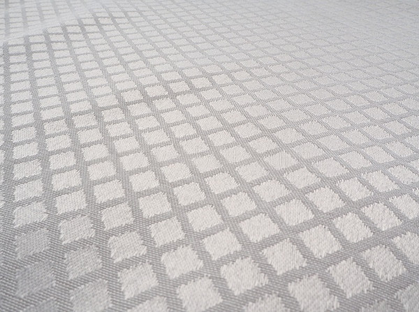 Изображение товара Скатерть Моготекс Рис.2304/010101 (110x150, белый ромб)