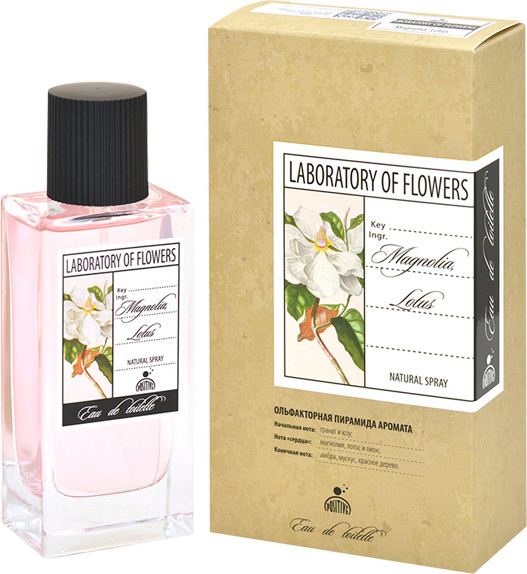Туалетная вода Positive Parfum Laboratory Of Flowers Magnolia Lotus (60мл) — фото 6
