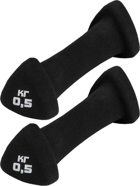 Изображение товара Набор гантелей Espado ES1118ED (0.5кг, черный)