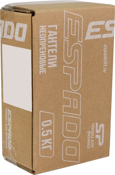 Изображение товара Набор гантелей Espado ES1118ED (0.5кг, черный)