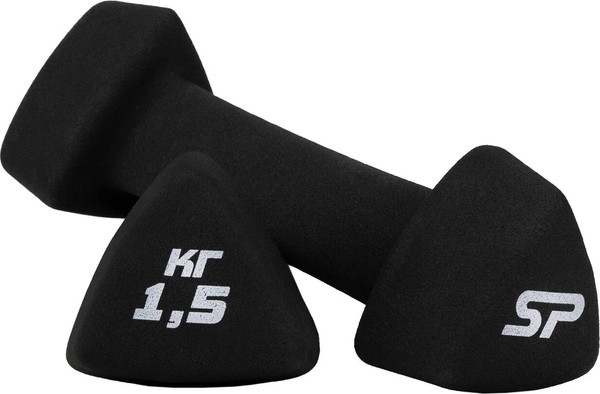 Изображение товара Набор гантелей Espado ES1118ED (1.5кг, черный)