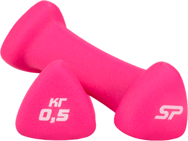 Изображение товара Набор гантелей Espado ES1118PK (0.5кг, розовый)