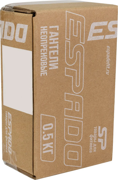 Изображение товара Набор гантелей Espado ES1118PK (0.5кг, розовый)