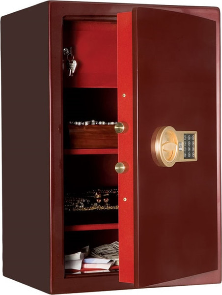 Изображение товара Офисный сейф Valberg Gold Карат ASK-67T EL (вишня)