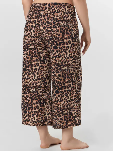 Изображение товара Пижама Mark Formelle 592595 (р.164/170-104-110, горячий шоколад/леопард на песочном)