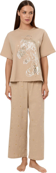 Изображение товара Пижама Mark Formelle 592600 (р.164/170-112-118, песочный/звезды на песочном)