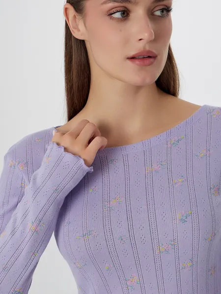 Изображение товара Пижама Mark Formelle 592613 (р.164/170-92-98, цветы на лаванде)
