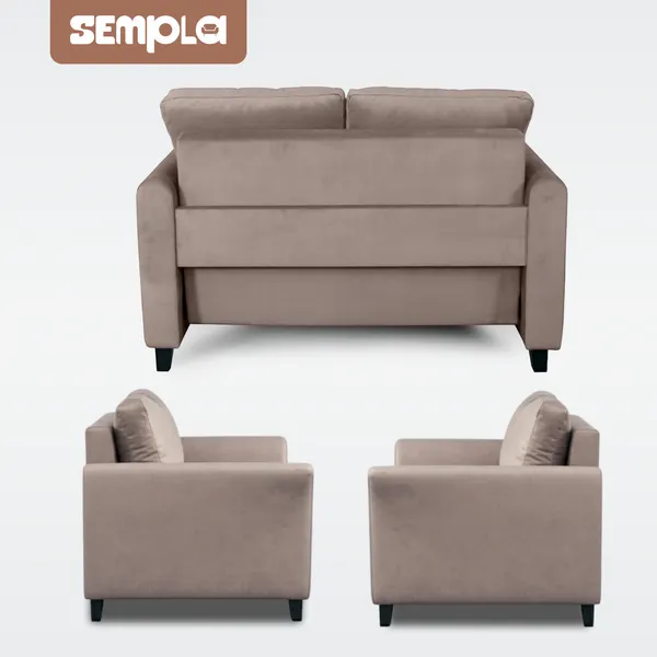 Изображение товара Диван SEMPLA Джерси 3 - 1200 (лана капучино)