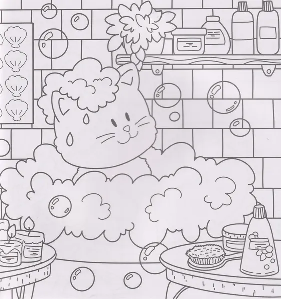 Изображение товара Раскраска Проф-Пресс Уютная. Забавные животные (9785378358144)