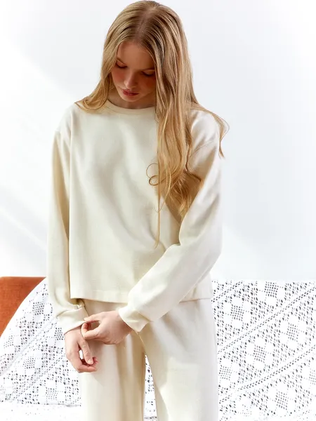 Изображение товара Джемпер Mark Formelle 502872 (р.164/170-100-106, молочный-1)