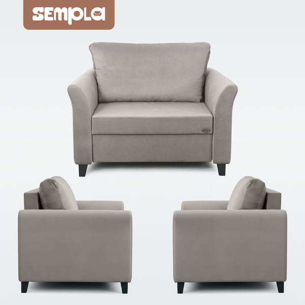 Изображение товара Кресло-кровать SEMPLA Джерси 3 - 900 (альба мокко)