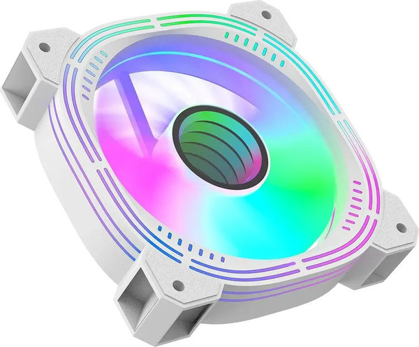 Изображение товара Вентилятор для корпуса Formula Nulight 12WH FR RGB (белый)