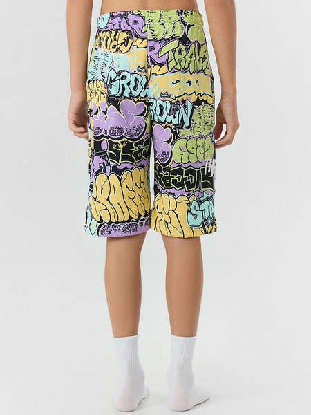 Изображение товара Шорты пижамные детские Mark Formelle 533701 (р.152-76, цветные граффити)