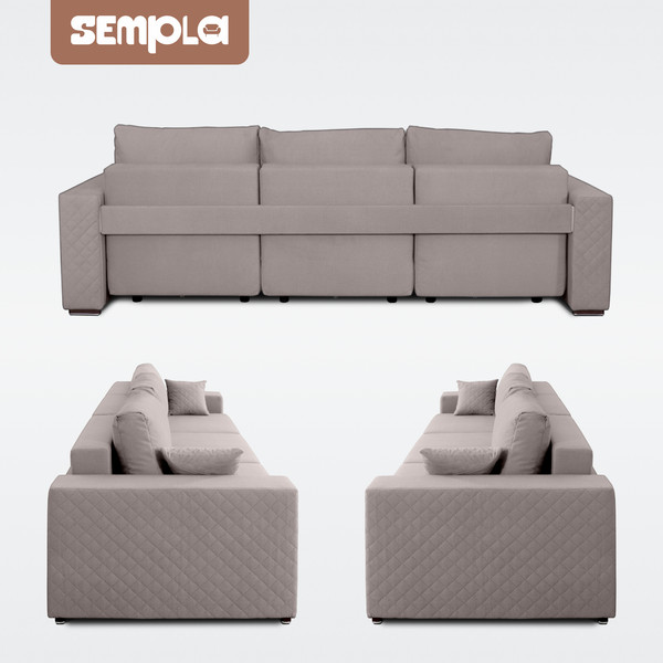 Изображение товара Диван SEMPLA Неаполь 1 (альба мокко)