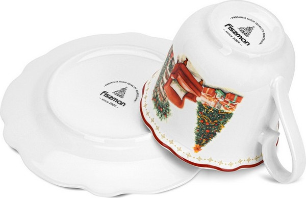 Изображение товара Набор для чая/кофе Fissman Christmas Eve / 16032 (2шт)