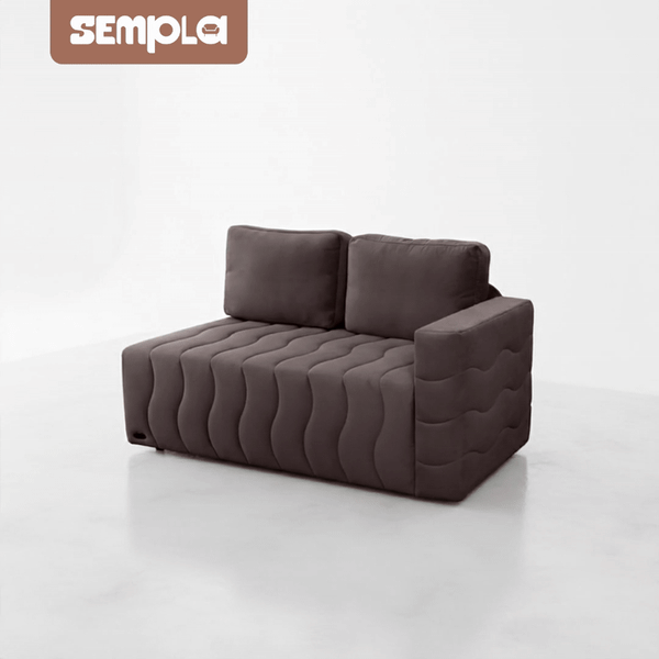 Изображение товара Тахта SEMPLA Орион левый (альба светло-коричневый)