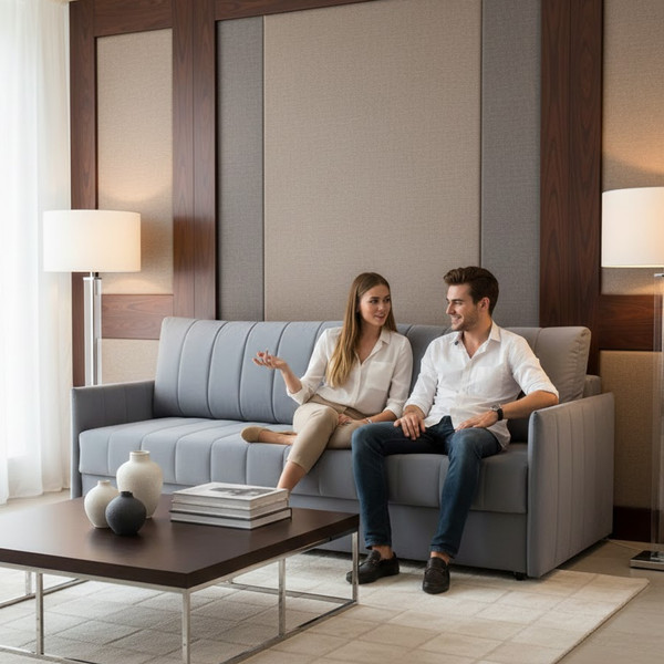 Изображение товара Диван SEMPLA Пекин (мора серый)