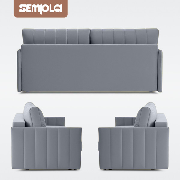 Изображение товара Диван SEMPLA Пекин (мора серый)